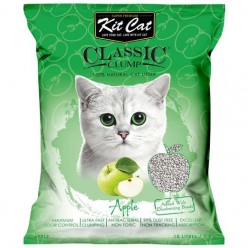 Kit Cat Classic Clump Apple Clay Cat Litter 10L
